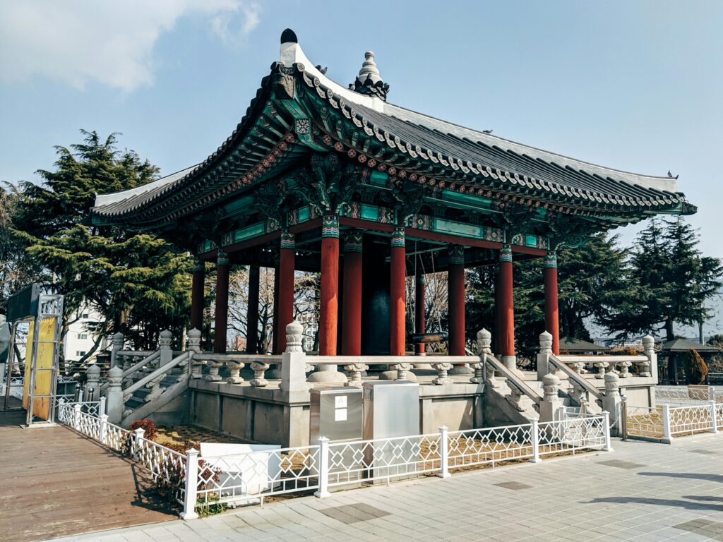 pexels-photo-3018977-3018977 Beautiful traditional Korean pavilion architecture in Busan, a famous travel destination.